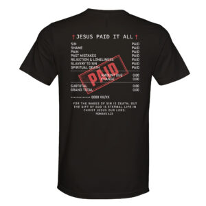 Gift For Christians, Christ T-shirt, Christian Paid It All Tee - Mens T-Shirt