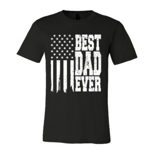 Father's Day T-Shirt, Gifts For Dad, Present For Dad, American Flag T-Shirt, Mens T-Shirt