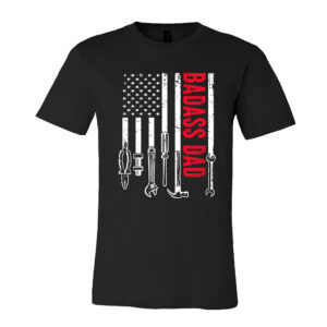 Gifts For Dad, Father's Day Dad American Flag Tee, Dad Tool T-shirt - Mens T-Shirt