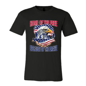 Gifts for Men - 4th of July, Birthday Gifts for Him, Patriotic American Eagle Veteran - Mens T-shirt