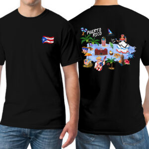 Patriotic Puerto Rico T-Shirt TPT1918TS