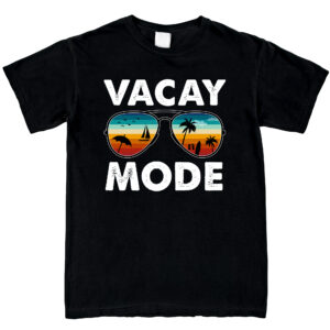 Summer Gifts For Men, Women - Vaca Mode, Sunglasses, Summer Palm Tree Shirt - Unisex Crewneck Shirts