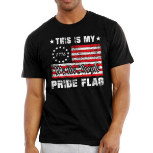 Patriotic American Gifts - This Is My Pride Flag, American 4th Of July Gifts - Mens Shirts